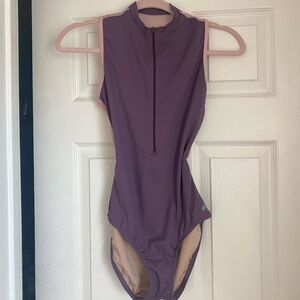 Mariia mock neck leotard